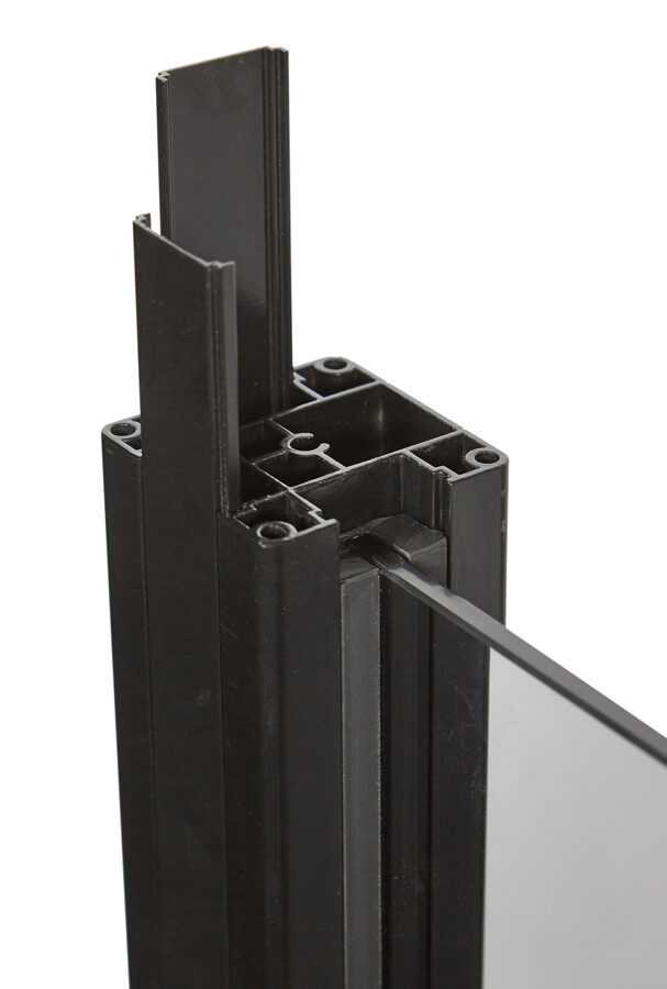 Smart Fence - aliuminio stulpas 95 cm