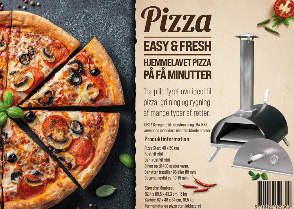 "Pizza Easy & Fresh" - picas krāsns