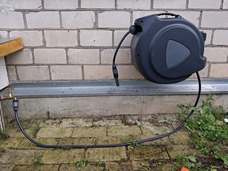 Garden watering hose - Reel Hose 40 m auto-rewind