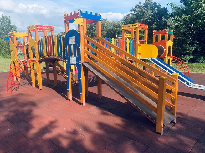 Guminės plytelės 500 x 500 x 20 mm žalios spalvos