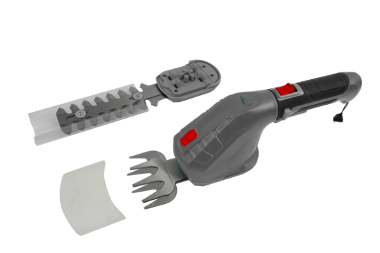 2 vienā zāles trimmeris un dzīvžoga šķēres, 3,6 V, Trolla, Akumulators: 3,6 V litija jonu akumulators, iebūvēts 1,5 Ah