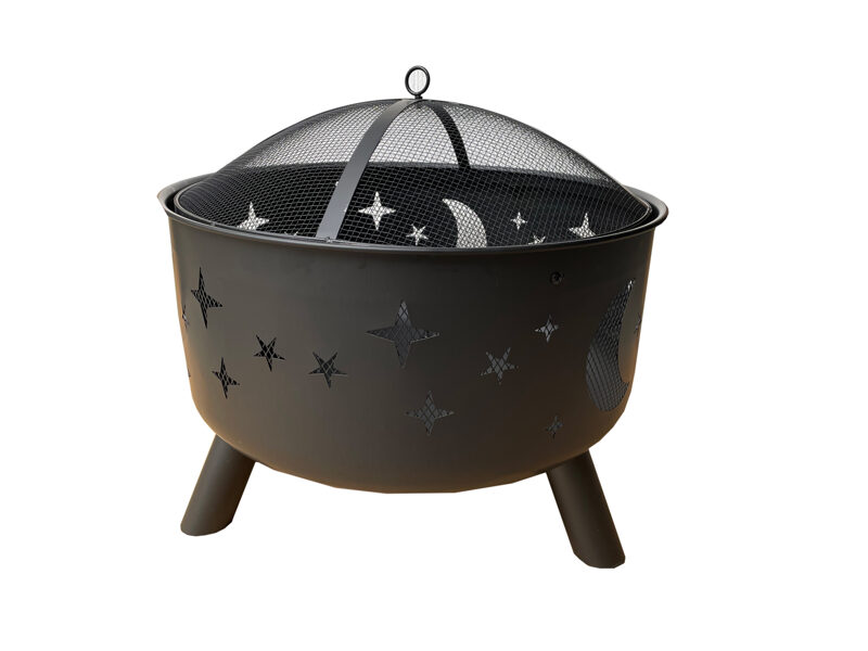 Greenhand "Moon & Stars" - fireplace and grill Ø60